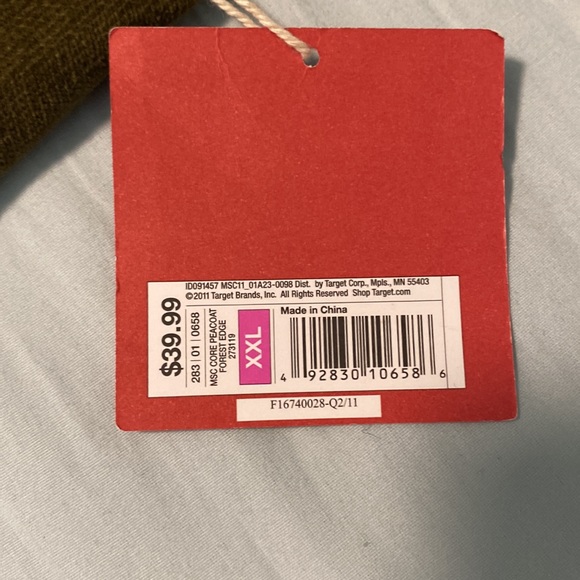 Mossimo Velvet Cord Jacket. - Picture 3 of 3